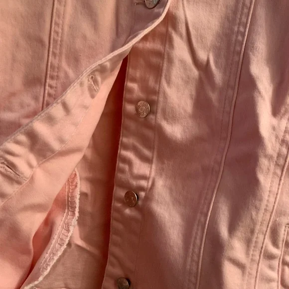 Live a Little brand, stretch Women's Pink Jacket XL - Picture 3 of 7